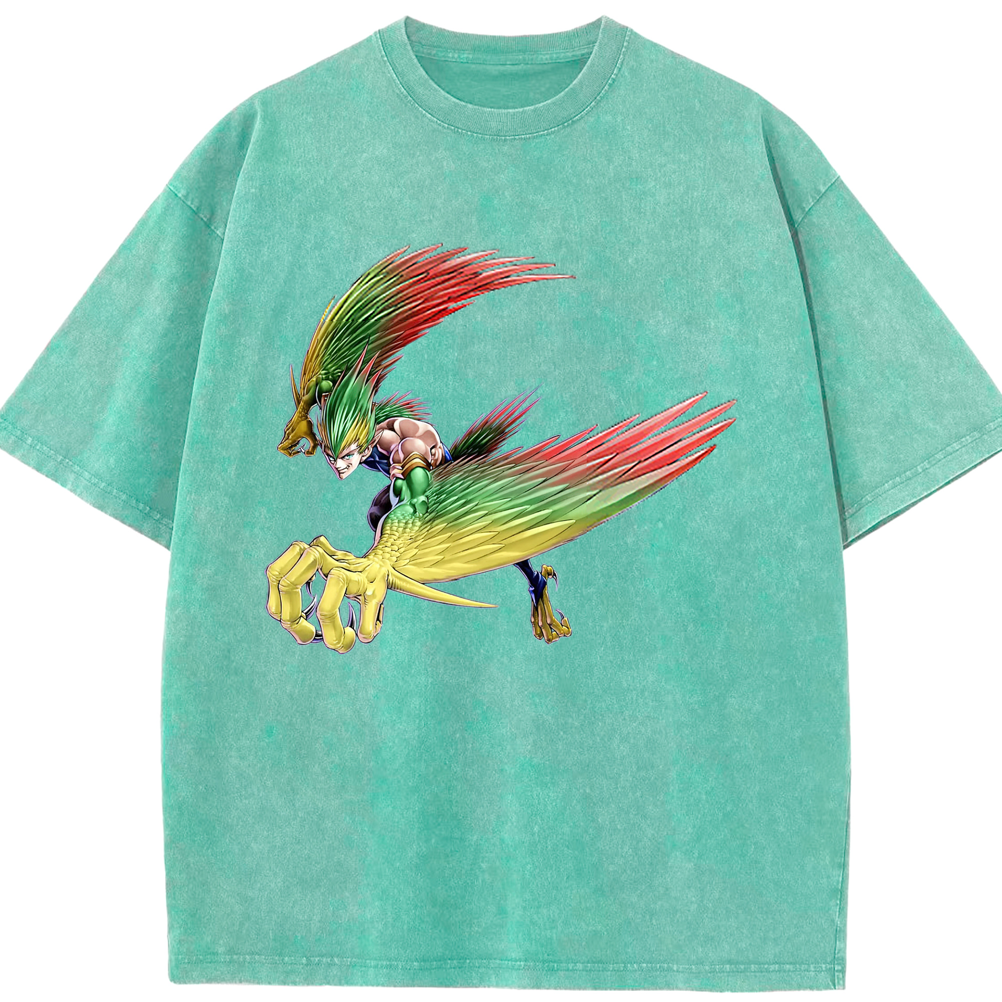 （画像用） 遊☆戯☆王 Yu-Gi-Oh! 綿100% ヴィンテージ風 半袖Tシャツ（フロントプリント）
